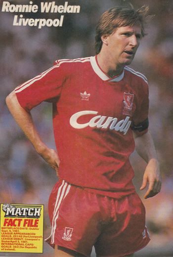 Match factfile - Ronnie Whelan