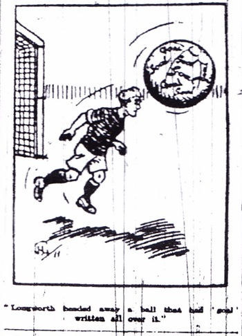 Sketch of Ephraim Longworth's heroics from the Liverpool Echo
