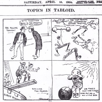 Sketch of Liverpool's preparation from the Liverpool Echo