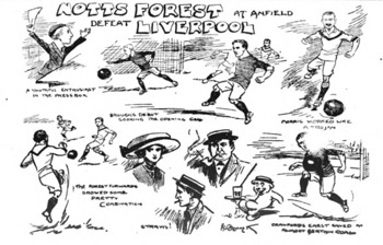 Liverpool Courier sketch