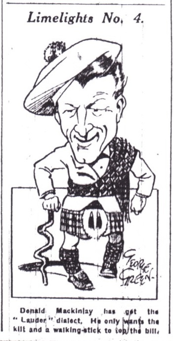 Limelights Donald MacKinlay (sketch)