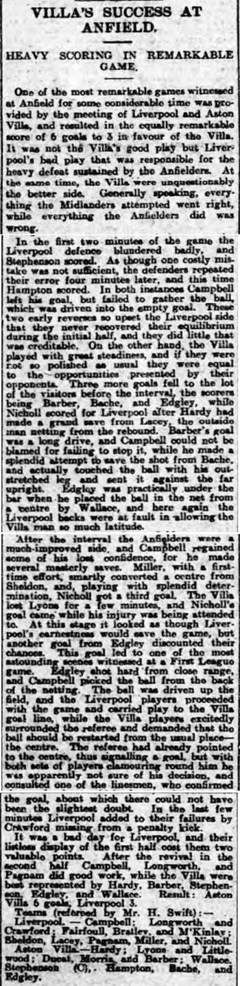 Liverpool Daily Post report