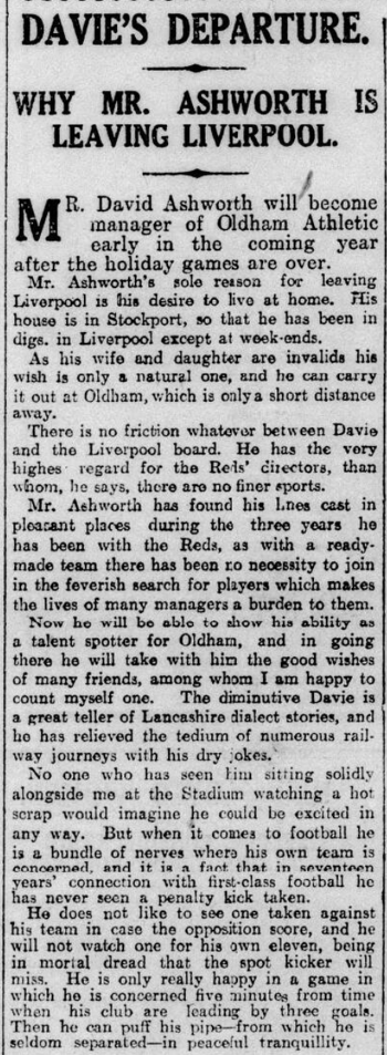 1922 - 22 December - Liverpool Evening Express