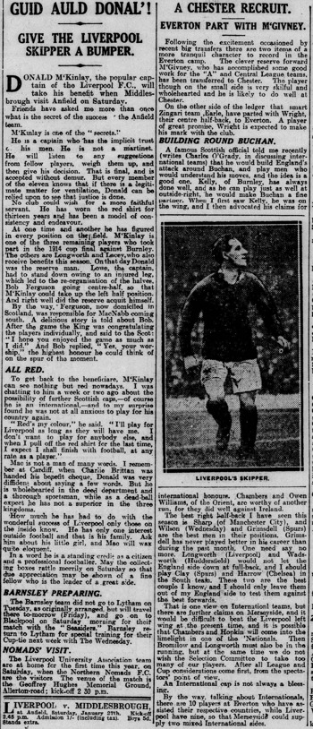 1923 - 25 January - Liverpool Evening Express