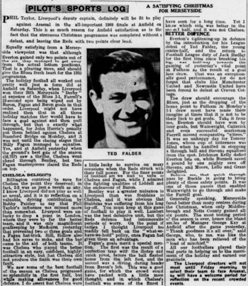 Liverpool Evening Express report