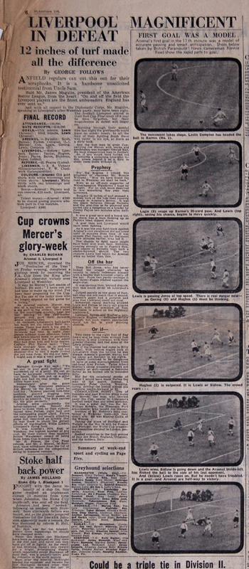 News Chronicle analysis (Courtesy of Adrian Killen)