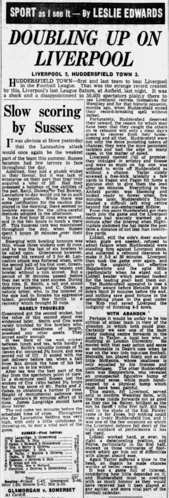 Liverpool Daily Post report