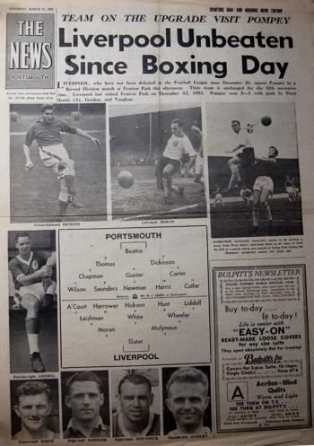 Portsmouth News preview  (Courtesy of Adrian Killen) 