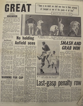 Press report from Adrian Killen's scrapbook