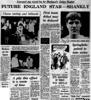 Emlyn signed - Liverpool Daily Post 28 February 1967