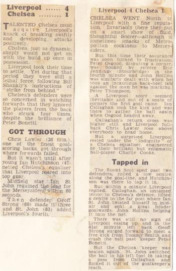 Liverpool strike from behind