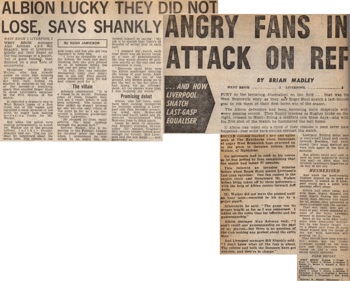 Albion lucky they did not lose