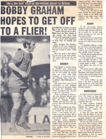 The best start-of-season player in Britain - from 1971/72