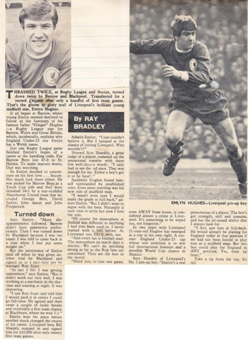 From gloom to glory - article from 1969