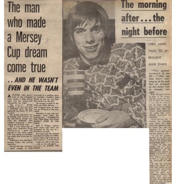 11 February 1970 - Evans returns to side in glorious fashion!