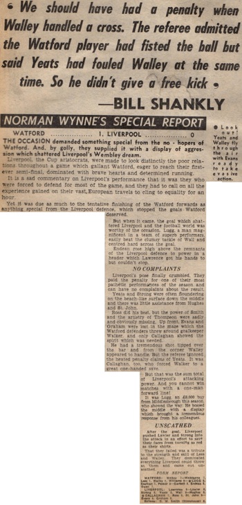 The last straw for Shankly - 21 February 1970