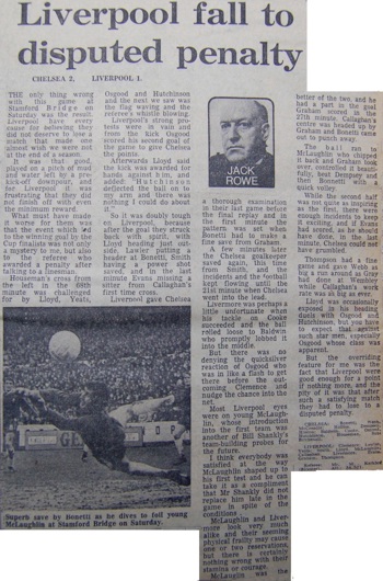 Liverpool Daily Post report