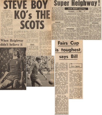 Steve boy KO's the Scots - from 22 December 1970