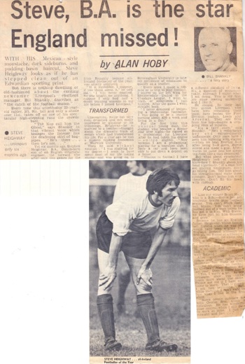Heighway the catch of the 1970/71 season