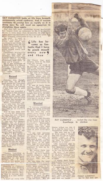 The rise and rise of Ray Clemence - 6 March 1971