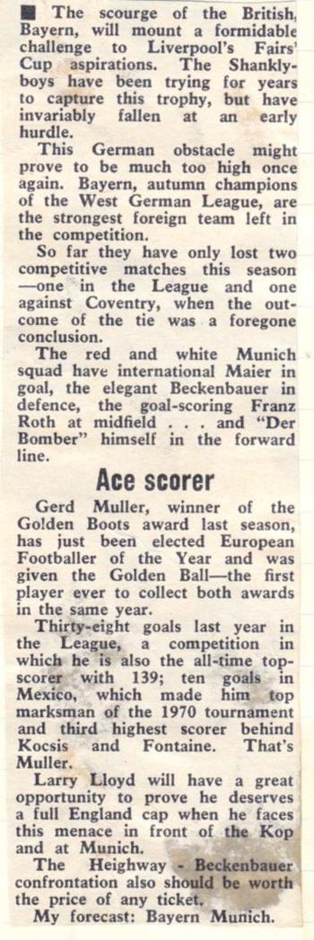 Gerd Müller will be a handful