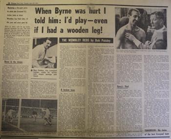 Paisley on three great LFC's cup final sides - 27 April 1971