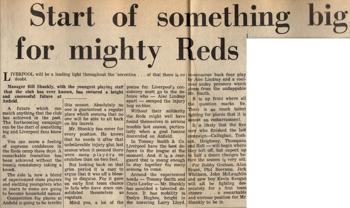 Start of something big for the mighty Reds