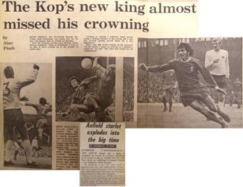 The Kop's new king almost missed his crowning