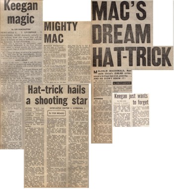 Mac's dream hat-trick