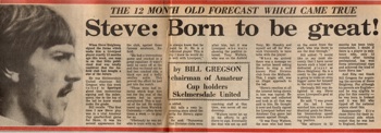 Heighway a star 12 months on