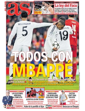 As Frontpage (29/11/2024)