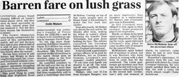 Barren Fare On Lush Ground