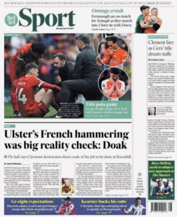 Belfast Telegraph Backpage