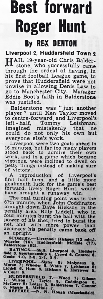 Best Forward Roger Hunt