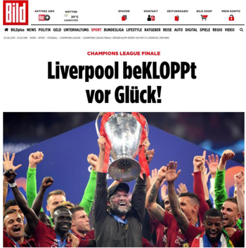 Bild Sports Page