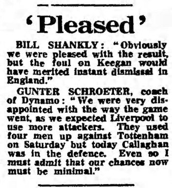 Bill Shankly Pleased
