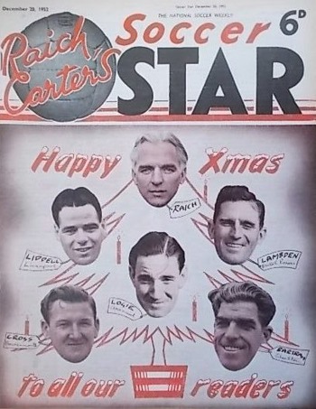 Billy Liddell on Cover of Soccer Star