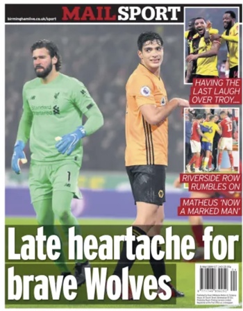 Birmingham Mail Backpage