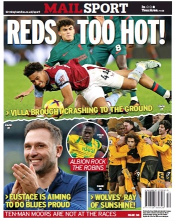 Birmingham Mail Backpage