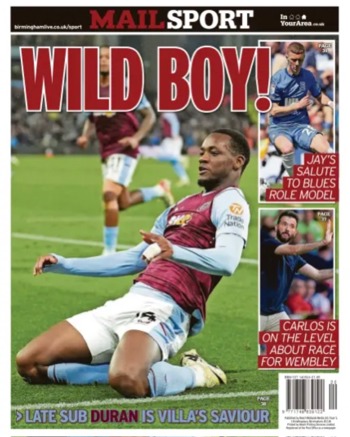 Birmingham Mail Backpage