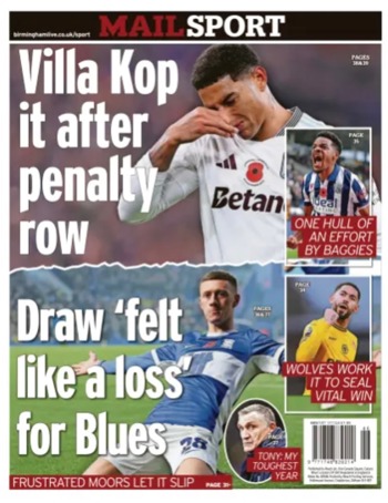 Birmingham Mail Backpage