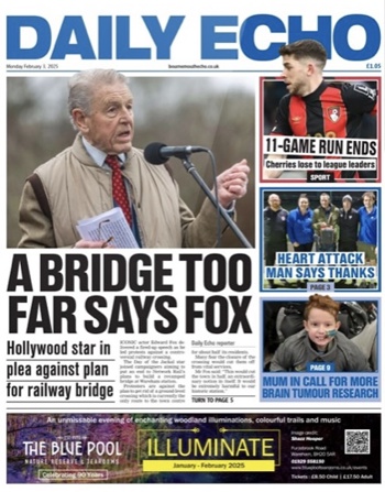 Bournemouth Echo Backpage