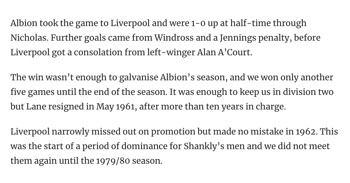 Brighton Press Cutting