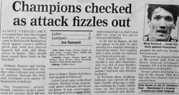 Champions checed as attack fizzles out