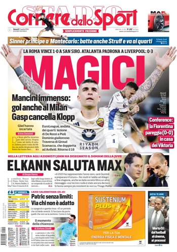 Corriere Dello Sport Cover