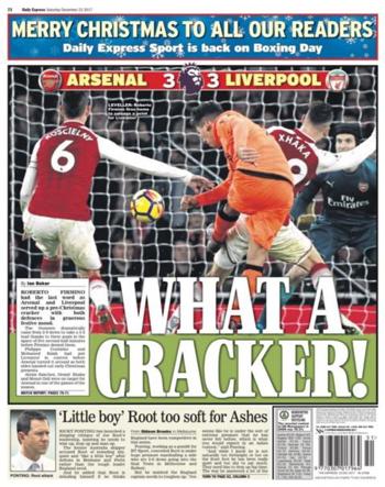 Daily Express Backpage