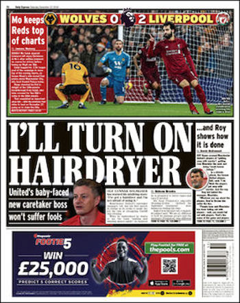 Daily Express Backpage