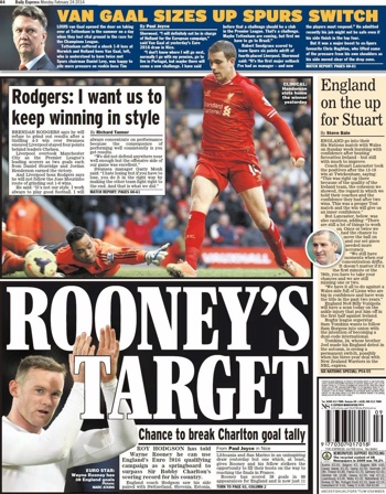 Daily Express Backpage