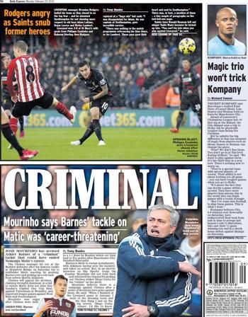 Daily Express Backpage