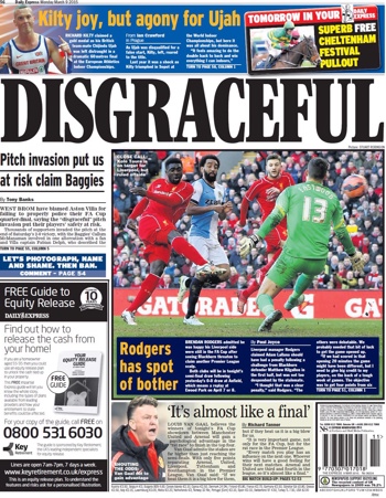Daily Express Backpage